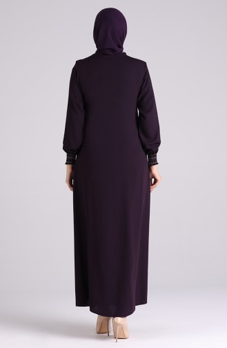 Dark Purple Abaya 2012-01