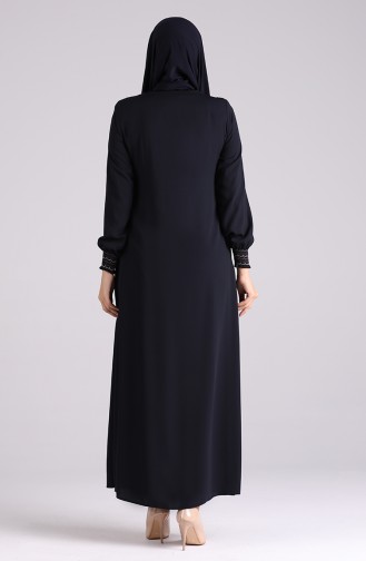 Dunkelblau Abayas 2012-04