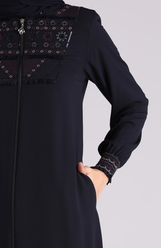 Dunkelblau Abayas 2012-04