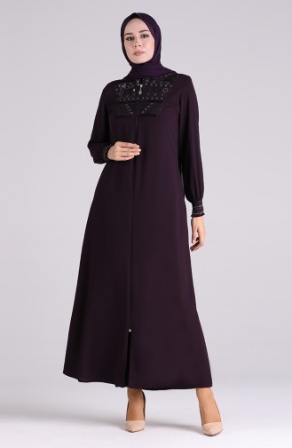 Purple Abaya 2012-05