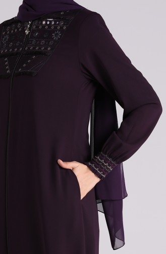 Purple Abaya 2012-05