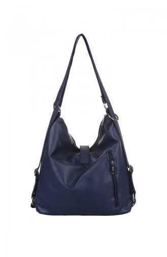 Navy Blue Shoulder Bag 410-011