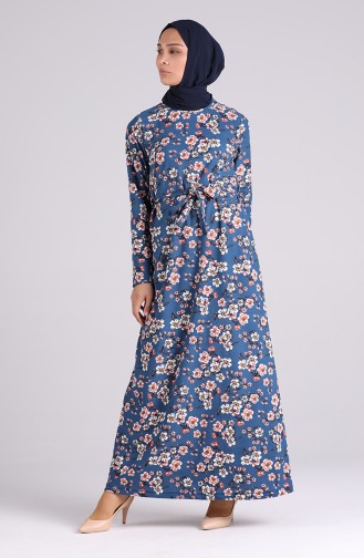 Robe Hijab Noir 5709T-02