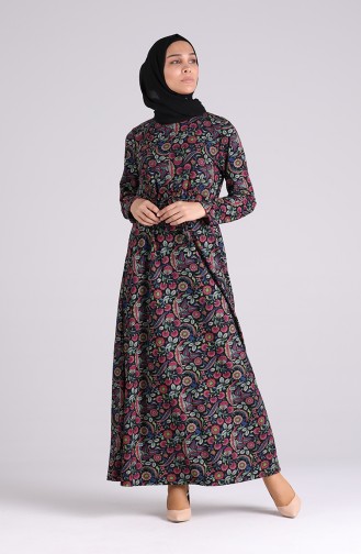 Robe Hijab Vert 5709V-03