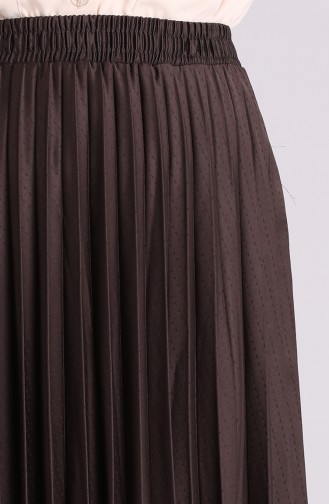 Brown Skirt 4217ETK-01
