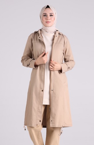 Kapüşonlu Spor Kap 6089-07 Camel