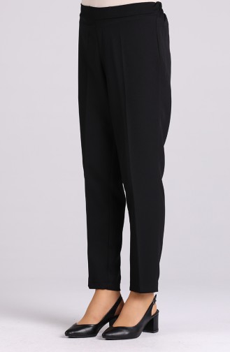 Pantalon Noir 4007-03