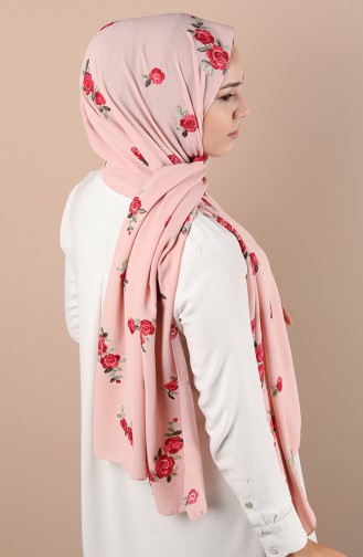 Beige-Rose Schal 1135-04