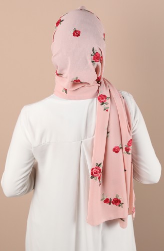 Dusty Rose Shawl 1135-04