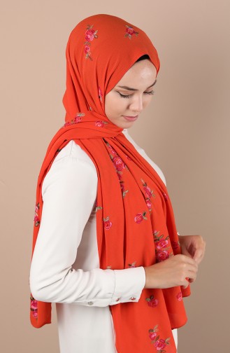 Brick Red Shawl 1135-07