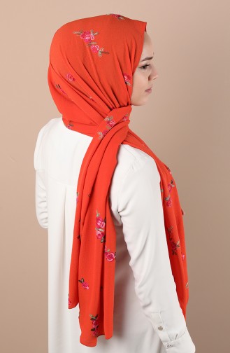 Brick Red Shawl 1135-07