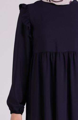 Dark Purple İslamitische Jurk 3100A-01