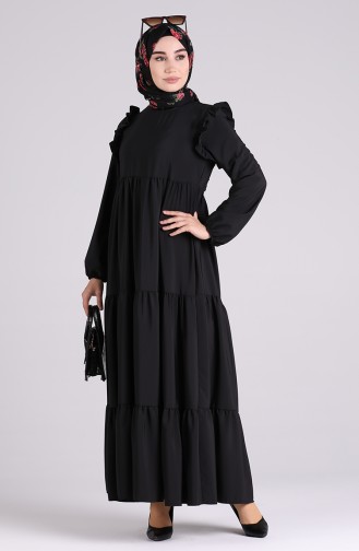 Robe Hijab Noir 3100A-02