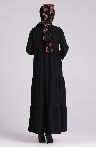 Robe Hijab Noir 5160A-01
