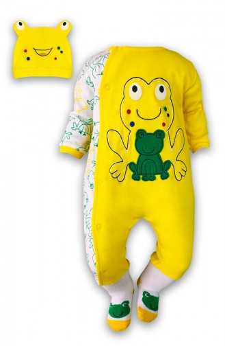 Yellow Baby Overall 0352