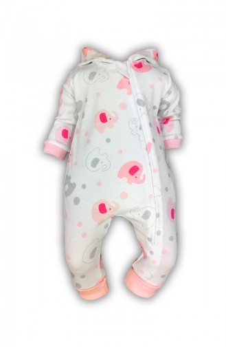 Combinaison Bébé Rose 0401