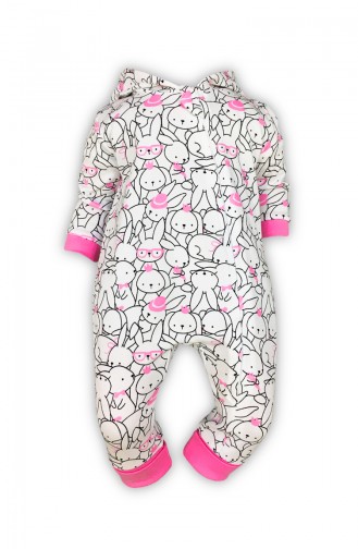 Pink Baby Overall 0402