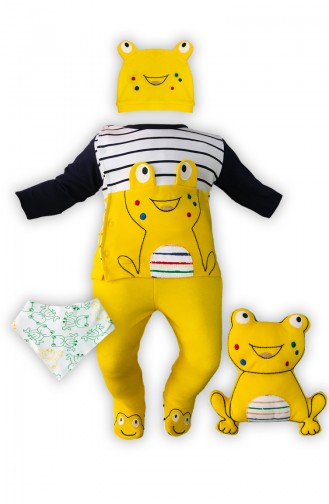 Yellow Baby Overalls 0356