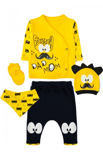 Yellow Baby & Kid Suit 0438