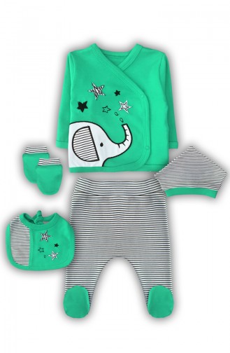 Green Baby & Kid Suit 0459
