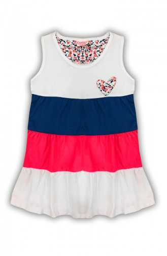 Sleeveless Girl s Dress H0422 Colorful 0422