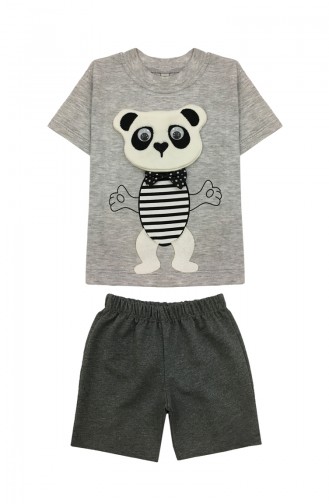 Vêtements Enfant Gris 0302