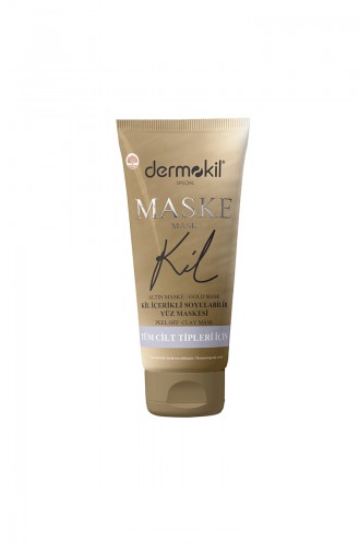 Dermokil Soyulabilir Kil İçerikli Gold Maske 75 Ml 08804