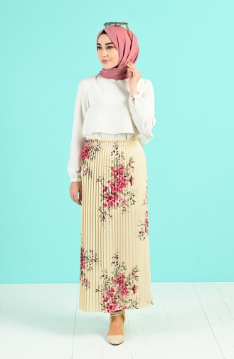 Beige Rok 1004-01