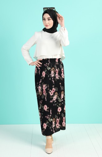 تنورة أزرق كحلي 1005-04