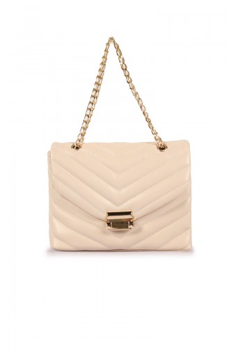 Cream Shoulder Bag 01Z-06