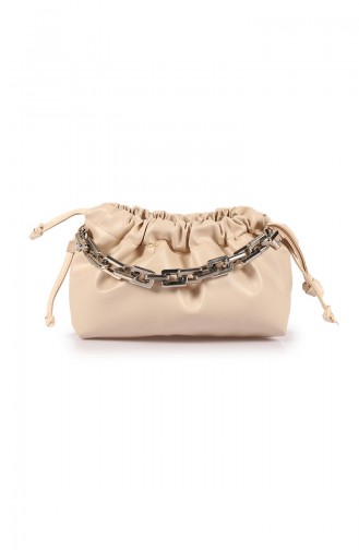 Beige Schultertasche 206Z-05