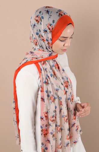 Orange Shawl 24300-04