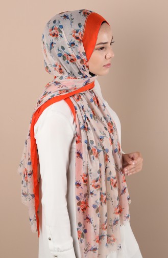 Orange Shawl 24300-04