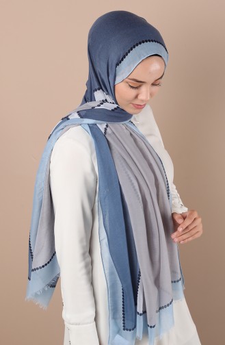 Blue Sjaal 24500-04
