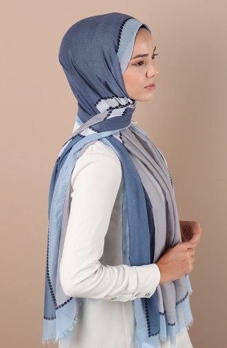 Blue Sjaal 24500-04