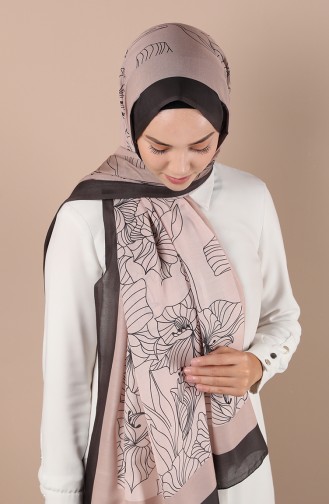 Dark Beige Shawl 95347-02