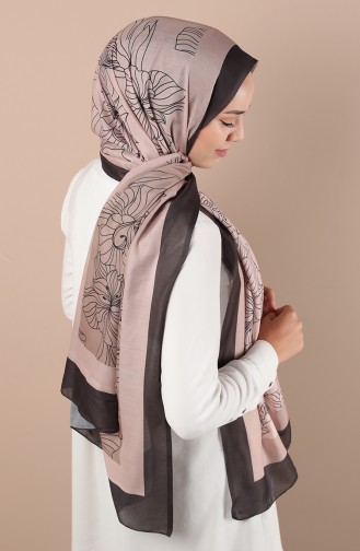 Dark Beige Shawl 95347-02