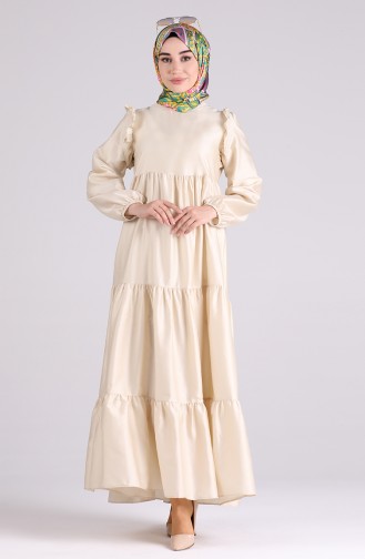 Robe Hijab Beige 3100-01