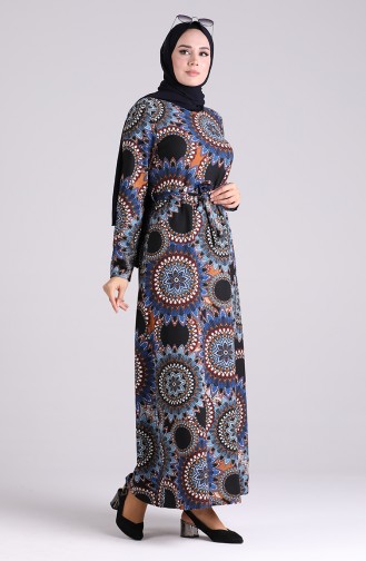 Robe Hijab Indigo 5710-03
