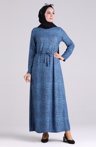 Robe Hijab Indigo 5710A-01
