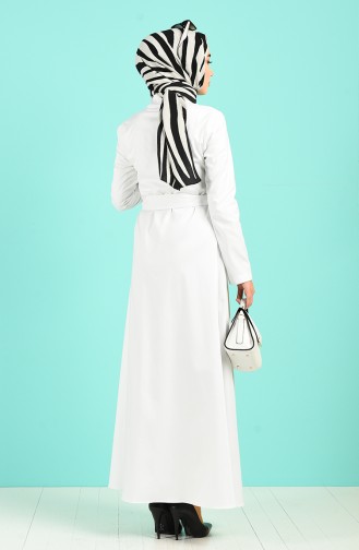 Robe Hijab Ecru 60181-03