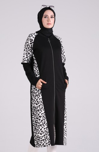 Black Abaya 0452-01