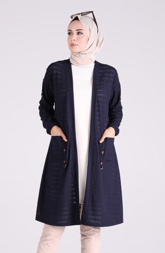 Navy Blue Cardigans 4671-04