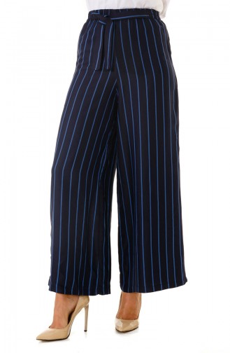 Pantalon Bleu Marine 4214PNT-01