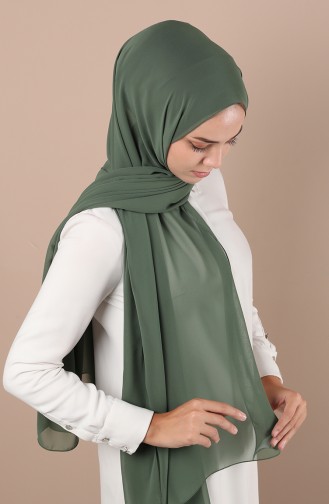 Light Khaki Green Sjaal 60640-21