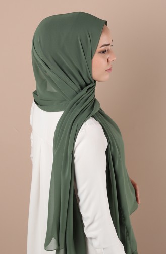 Light Khaki Green Sjaal 60640-21