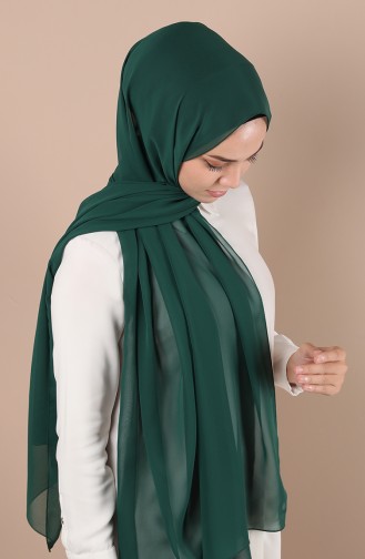 Dark Green Sjaal 60640-23