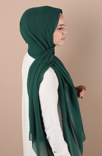 شال أخضر داكن 60640-23