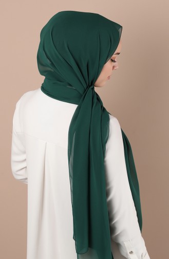 شال أخضر داكن 60640-23
