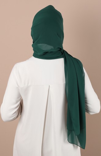 شال أخضر داكن 60640-23